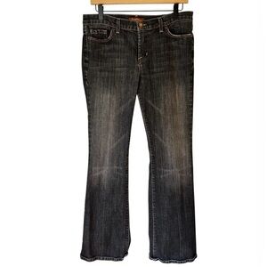 David Kahn Women’s Lauren Bootcut Dark Wash 5 Pocket MidRise Classic Jeans Sz 30